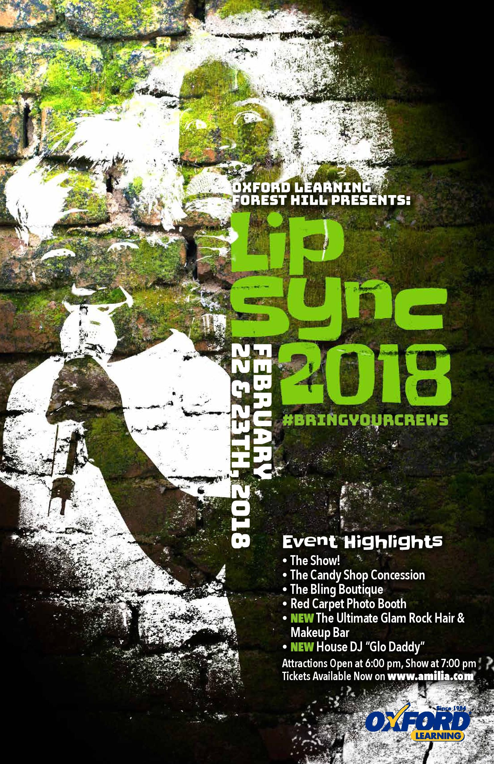 Lip Sync Tickets are Now on Sale!