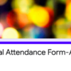 Safe Arrival Attendance Form Image